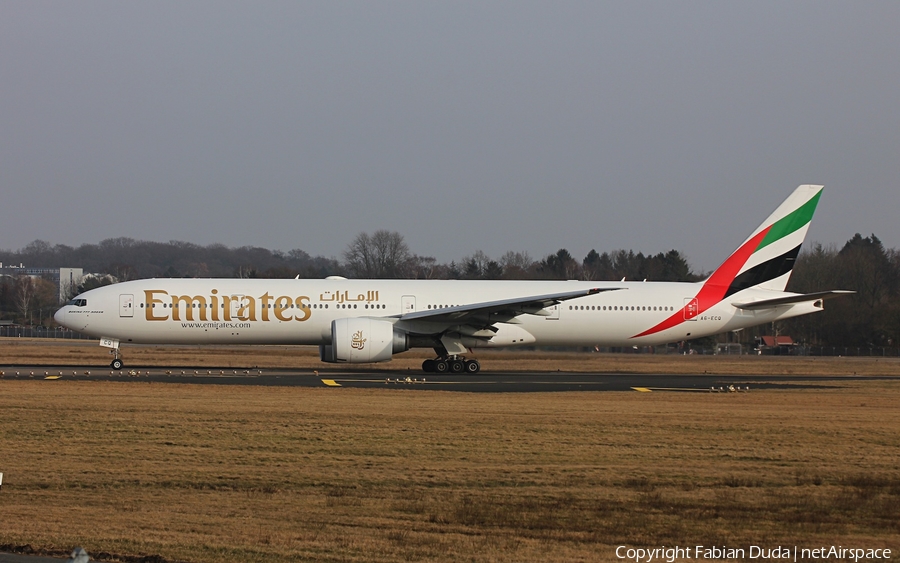 Emirates Boeing 777-36N(ER) (A6-ECQ) | Photo 268523
