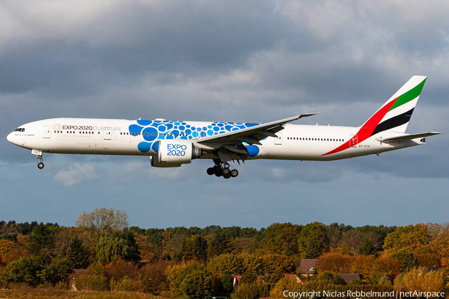 Emirates Boeing 777-36N(ER) (A6-ECQ) | Photo 355104