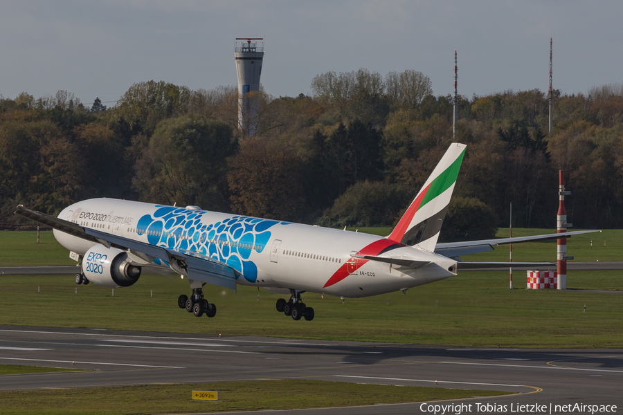 Emirates Boeing 777-36N(ER) (A6-ECQ) | Photo 377102