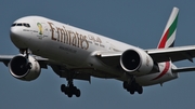 Emirates Boeing 777-31H(ER) (A6-ECT) at  Dusseldorf - International, Germany