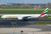 Emirates Boeing 777-31H(ER) (A6-ECT) at  Dusseldorf - International, Germany