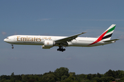 Emirates Boeing 777-31H(ER) (A6-ECU) at  Hamburg - Fuhlsbuettel (Helmut Schmidt), Germany