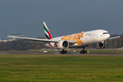 Emirates Boeing 777-31H(ER) (A6-ECU) at  Hamburg - Fuhlsbuettel (Helmut Schmidt), Germany