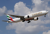 Emirates Boeing 777-31H(ER) (A6-ECV) at  Dallas/Ft. Worth - International, United States