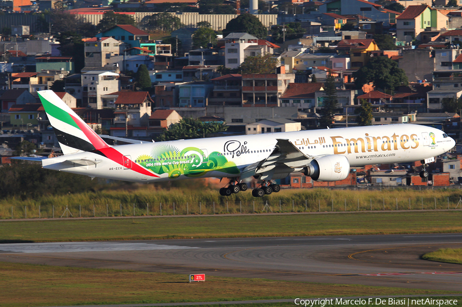 Emirates Boeing 777-31H(ER) (A6-ECV) | Photo 52640