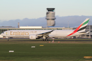 Emirates Boeing 777-31H(ER) (A6-ECX) at  Christchurch - International, New Zealand