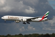 Emirates Boeing 777-31H(ER) (A6-ECX) at  Hamburg - Fuhlsbuettel (Helmut Schmidt), Germany