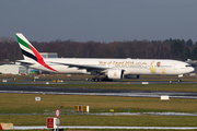 Emirates Boeing 777-31H(ER) (A6-ECY) at  Hamburg - Fuhlsbuettel (Helmut Schmidt), Germany