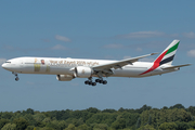 Emirates Boeing 777-31H(ER) (A6-ECY) at  Hamburg - Fuhlsbuettel (Helmut Schmidt), Germany