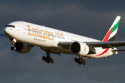 Emirates Boeing 777-31H(ER) (A6-ECZ) at  Dublin, Ireland