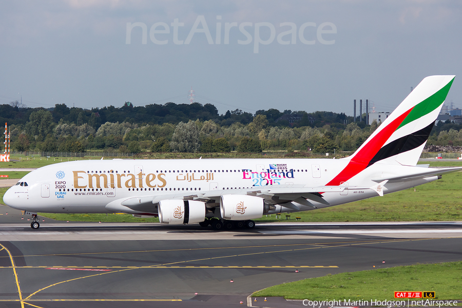 Emirates Airbus A380-861 (A6-EDA) | Photo 86648