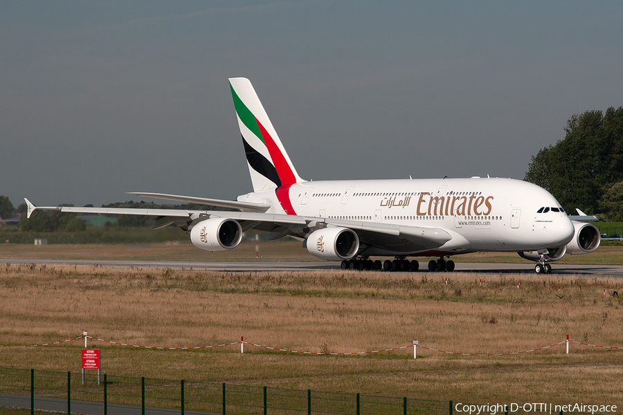 Emirates Airbus A380-861 (A6-EDA) | Photo 267622
