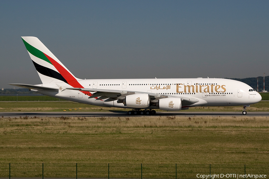 Emirates Airbus A380-861 (A6-EDA) | Photo 267623