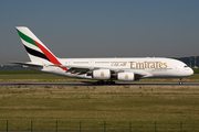 Emirates Airbus A380-861 (A6-EDA) at  Hamburg - Finkenwerder, Germany