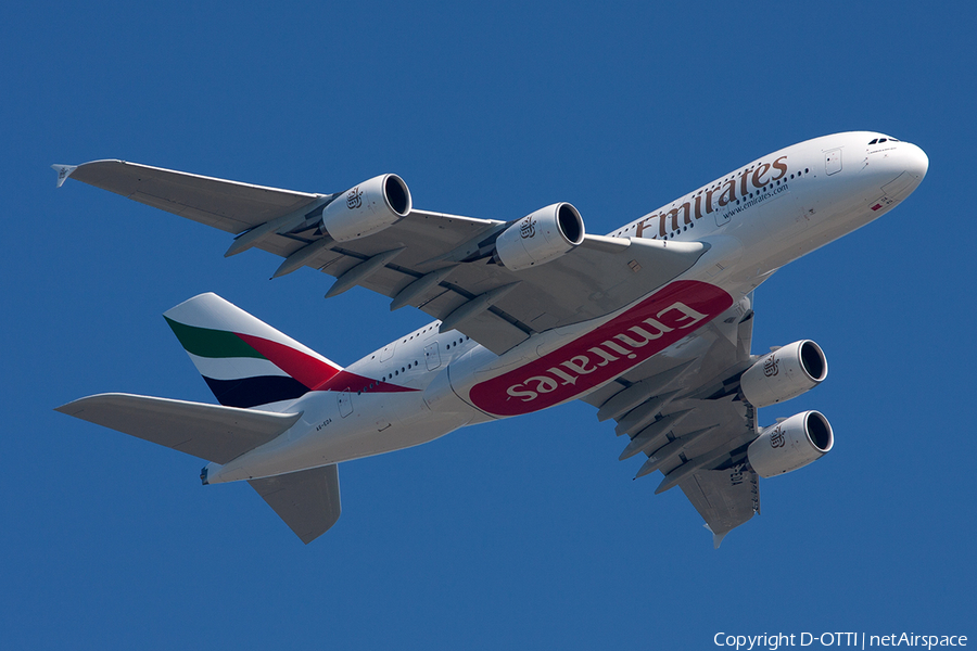 Emirates Airbus A380-861 (A6-EDA) | Photo 267627