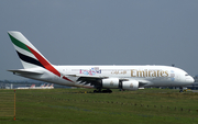 Emirates Airbus A380-861 (A6-EDD) at  Dusseldorf - International, Germany