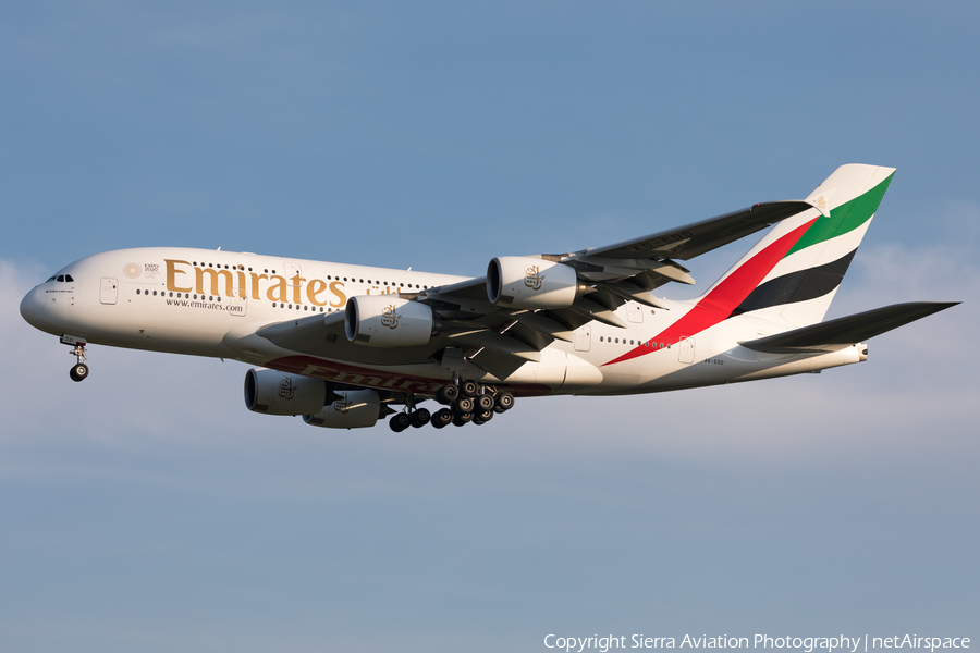 Emirates Airbus A380-861 (A6-EDD) | Photo 330643