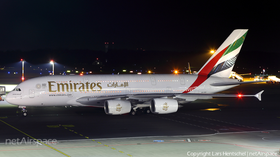 Emirates Airbus A380-861 (A6-EDD) | Photo 274692