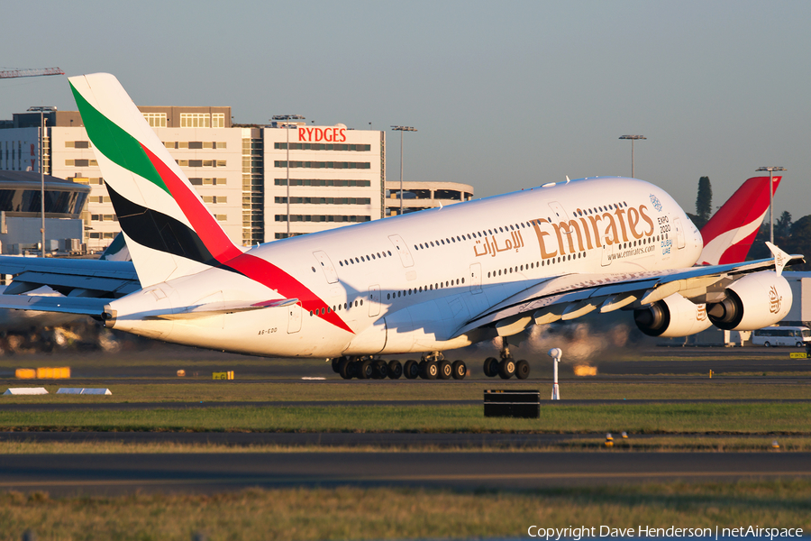 Emirates Airbus A380-861 (A6-EDD) | Photo 59952