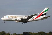 Emirates Airbus A380-861 (A6-EDE) at  Hamburg - Fuhlsbuettel (Helmut Schmidt), Germany