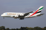 Emirates Airbus A380-861 (A6-EDE) at  Hamburg - Fuhlsbuettel (Helmut Schmidt), Germany