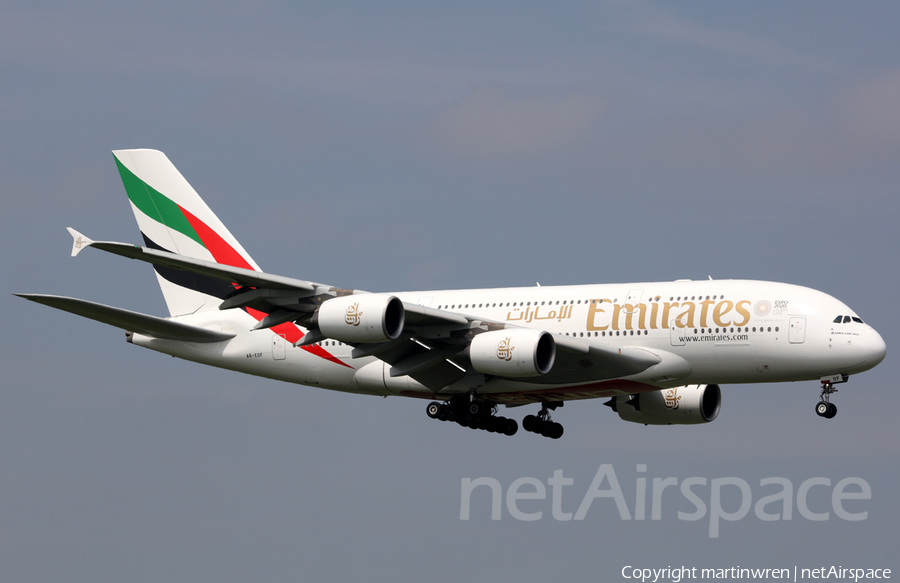 Emirates Airbus A380-861 (A6-EDF) | Photo 247655