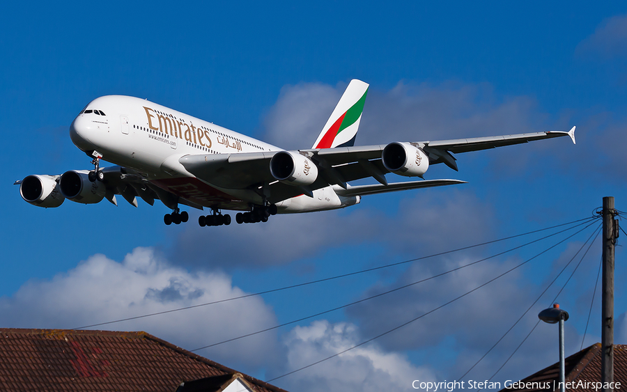 Emirates Airbus A380-861 (A6-EDF) | Photo 1494