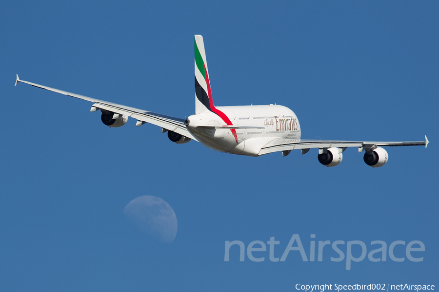 Emirates Airbus A380-861 (A6-EDF) | Photo 24233