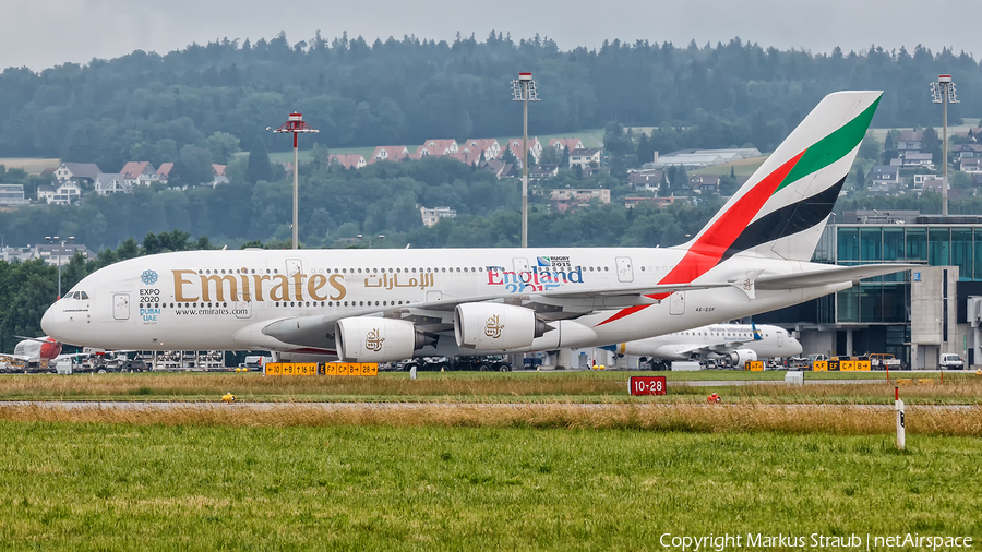 Emirates Airbus A380-861 (A6-EDF) | Photo 232506