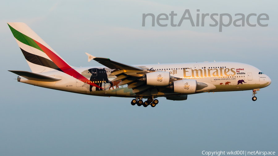 Emirates Airbus A380-861 (A6-EDG) | Photo 153246