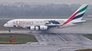 Emirates Airbus A380-861 (A6-EDG) at  Dusseldorf - International, Germany