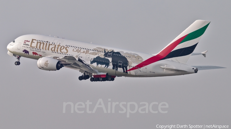 Emirates Airbus A380-861 (A6-EDG) | Photo 183315