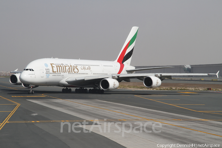 Emirates Airbus A380-861 (A6-EDG) | Photo 392109