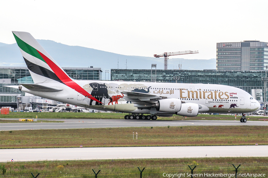 Emirates Airbus A380-861 (A6-EDG) | Photo 171244