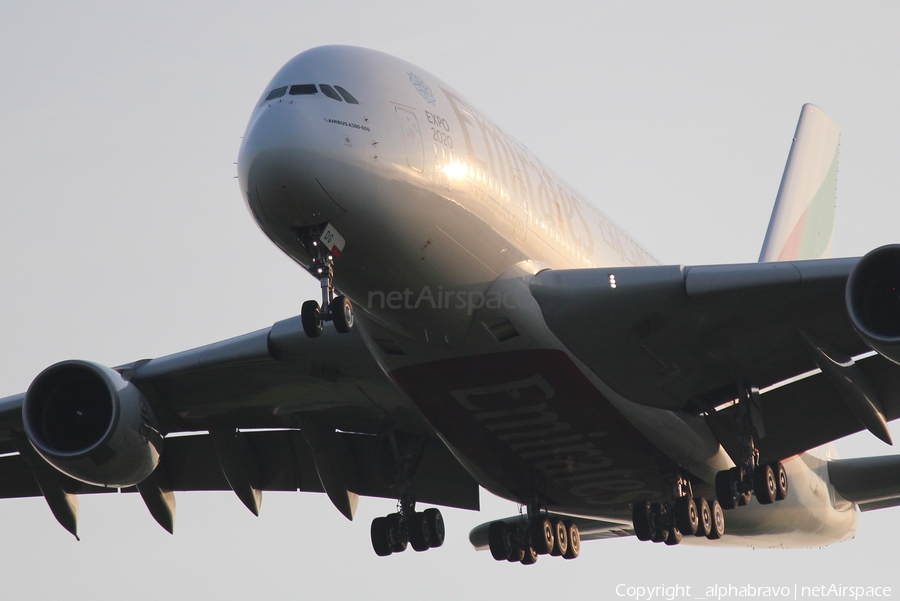 Emirates Airbus A380-861 (A6-EDG) | Photo 47673