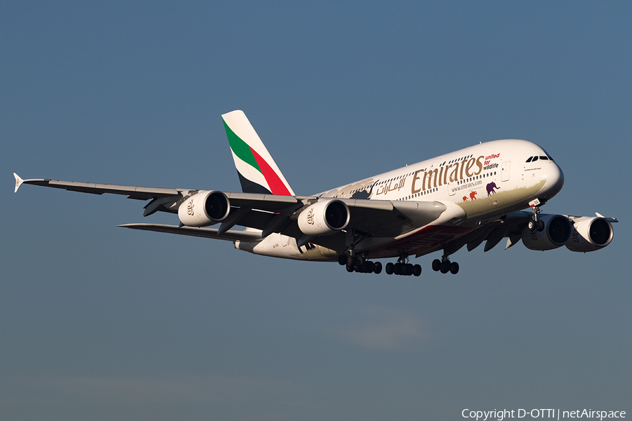 Emirates Airbus A380-861 (A6-EDG) | Photo 141630