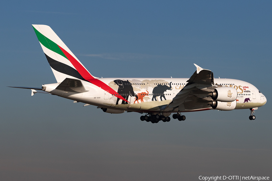 Emirates Airbus A380-861 (A6-EDG) | Photo 141632