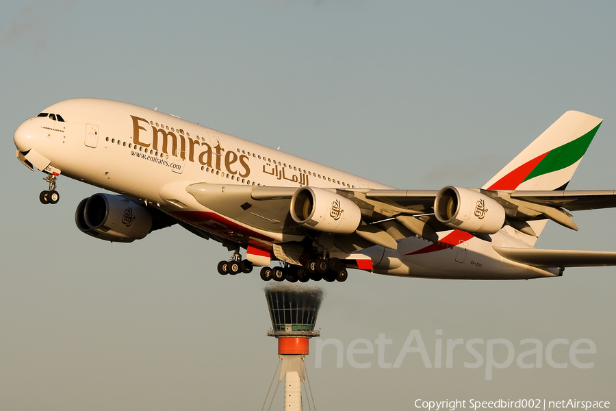 Emirates Airbus A380-861 (A6-EDG) | Photo 23604