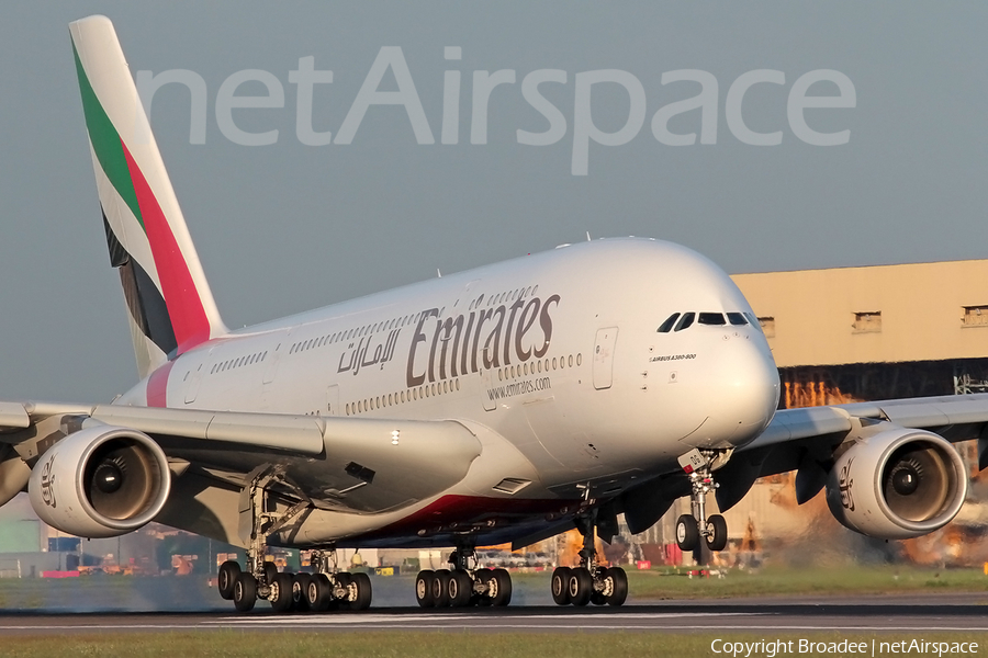 Emirates Airbus A380-861 (A6-EDG) | Photo 5499