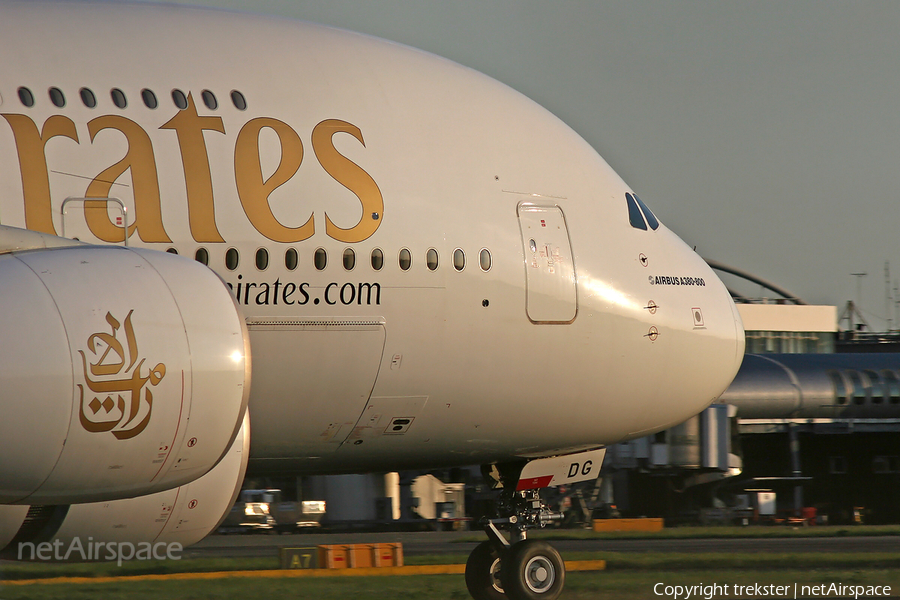 Emirates Airbus A380-861 (A6-EDG) | Photo 6303