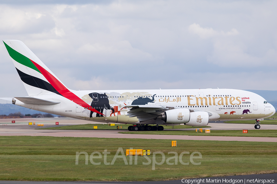 Emirates Airbus A380-861 (A6-EDG) | Photo 104901