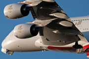 Emirates Airbus A380-861 (A6-EDG) at  Manchester - International (Ringway), United Kingdom