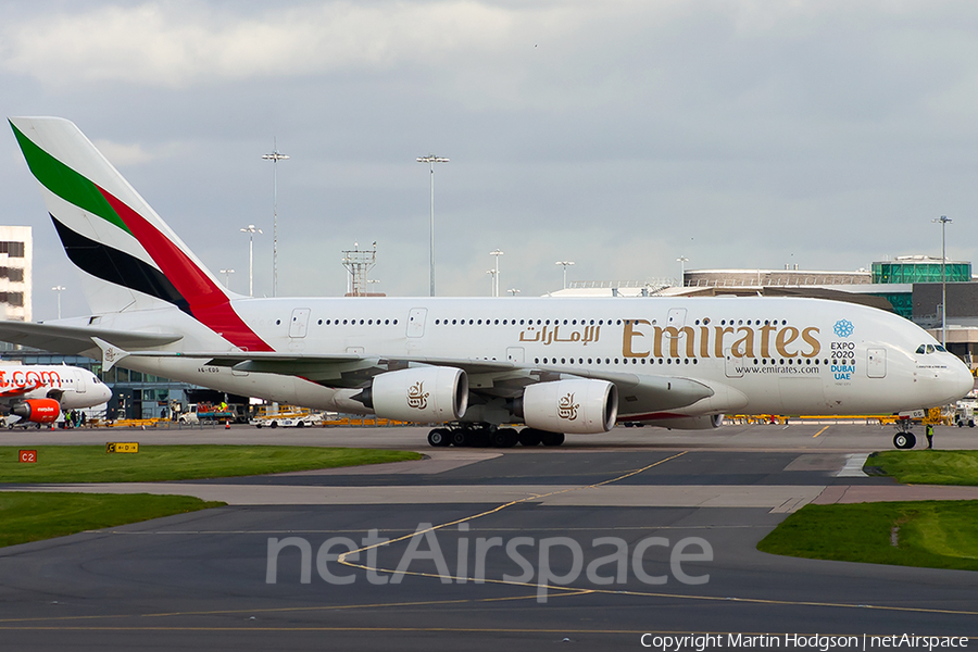 Emirates Airbus A380-861 (A6-EDG) | Photo 44518