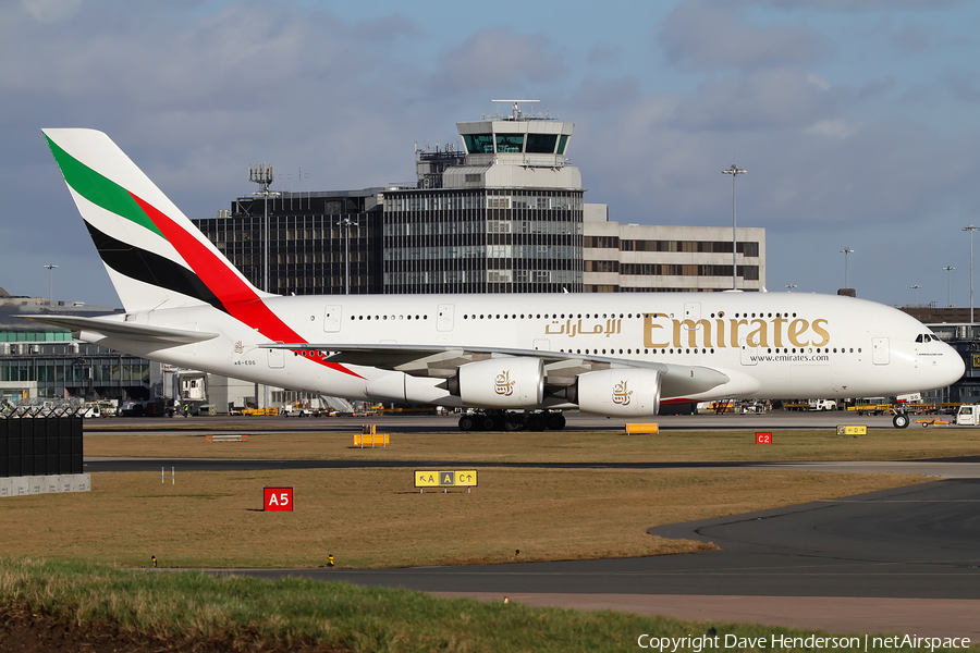 Emirates Airbus A380-861 (A6-EDG) | Photo 4629