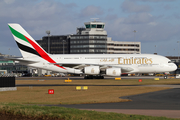 Emirates Airbus A380-861 (A6-EDG) at  Manchester - International (Ringway), United Kingdom