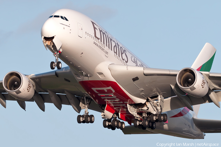 Emirates Airbus A380-861 (A6-EDG) | Photo 8913