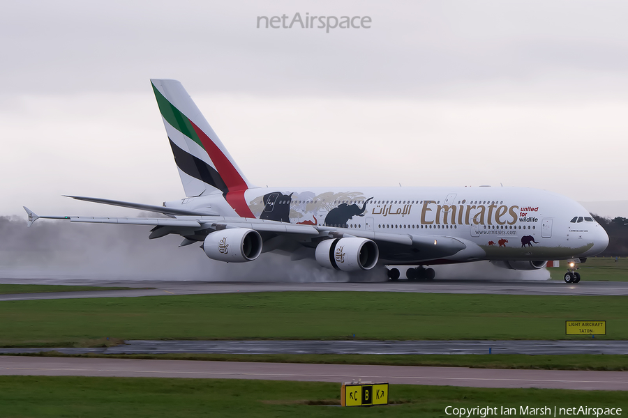 Emirates Airbus A380-861 (A6-EDG) | Photo 94566