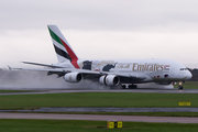 Emirates Airbus A380-861 (A6-EDG) at  Manchester - International (Ringway), United Kingdom