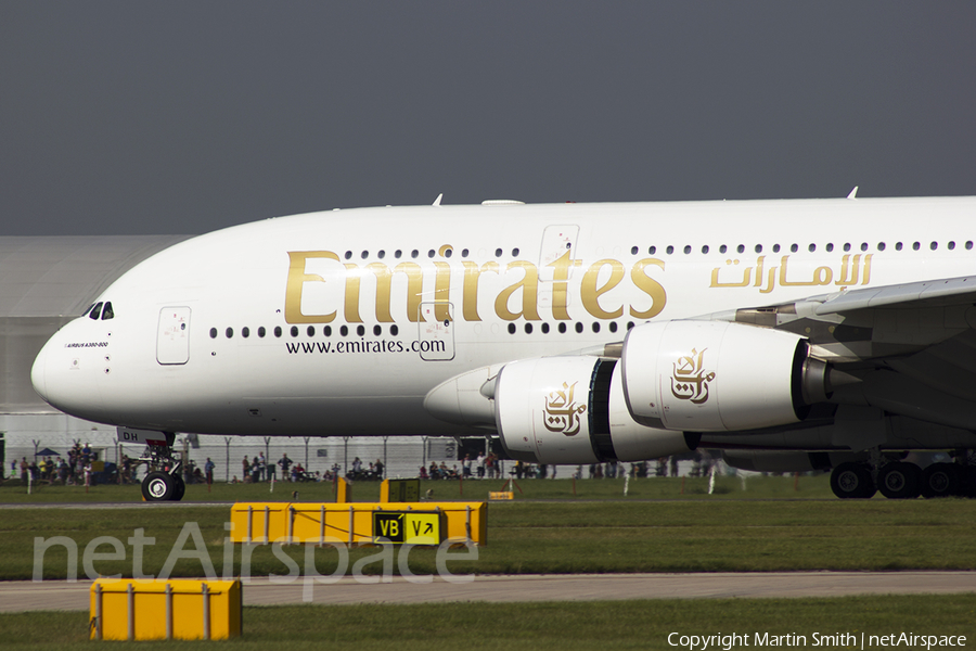 Emirates Airbus A380-861 (A6-EDH) | Photo 23857