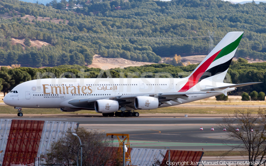 Emirates Airbus A380-861 (A6-EDH) | Photo 361721